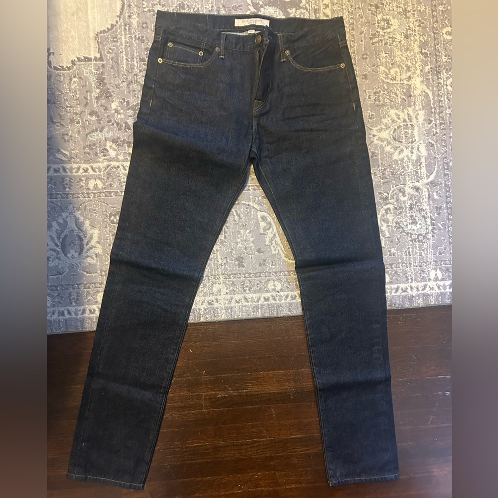 Men’s Burberry Brit jeans, W 33, L 32. worn once.